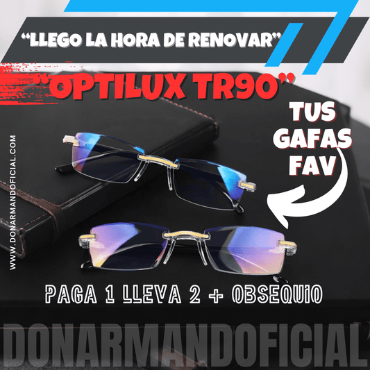 GAFAS DE AUMENTO 🕶️ OPTILUX TR90 2x1 en $89.900 SOLO HOY🔥