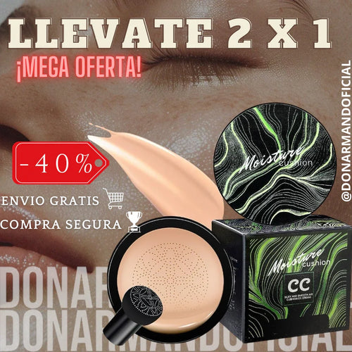 Oferta 2x1 en CC Cream Moisture Cushion con descuento del 40%, envío gratis y compra segura